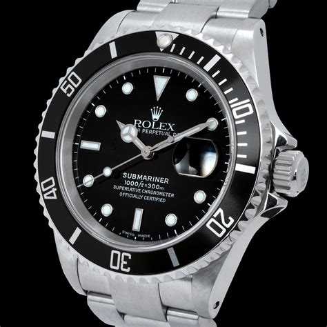 rolex submariner copia 16610|rolex submariner nero prezzo.